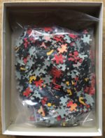 Image of the puzzle 500, MB, La Vache Qui Rit, by Benjamin Rabier, Complete, Picture of the bag