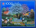 Image of the puzzle 1000, MB, Dream of Spring, by Ivan Štefanek, Complete, Picture of the box