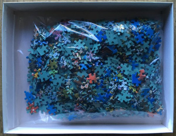 Image of the puzzle 1000, MB, Dream of Spring, by Ivan Štefanek, Complete, Picture of the bag