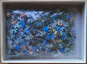 Image of the puzzle 1000, Ravensburger, Paris, Complete, Picture of the bag