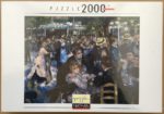 Image of the puzzle 2000, Nathan, Le Moulin de la Galette, Renoir, Factory Sealed, Picture of the box