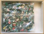 Image of the puzzle 1000, MB, Collage, Flowers, Sealed Bag, Picture of the bag