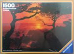 Image of the puzzle 1500, Ravensburger, Sunset, Factory Sealed, Picture of the box