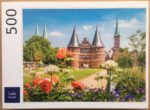 Image of the puzzle 500, Lais, Holstentor, Lübeck, Complete, Picture of the box