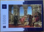 Image of the puzzle 1000, Lais, Calumny of Apelles, by Sandro Botticelli, Factory Sealed, Picture of the box