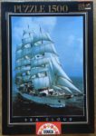 Image of the puzzle 1500, Educa, Sea Cloud, Sealed Bag, Picture of thee box
