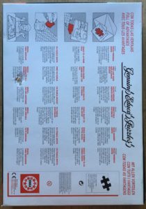 Image of the puzzle 1500, Educa, Sea Cloud, Sealed Bag, Picture of thee back