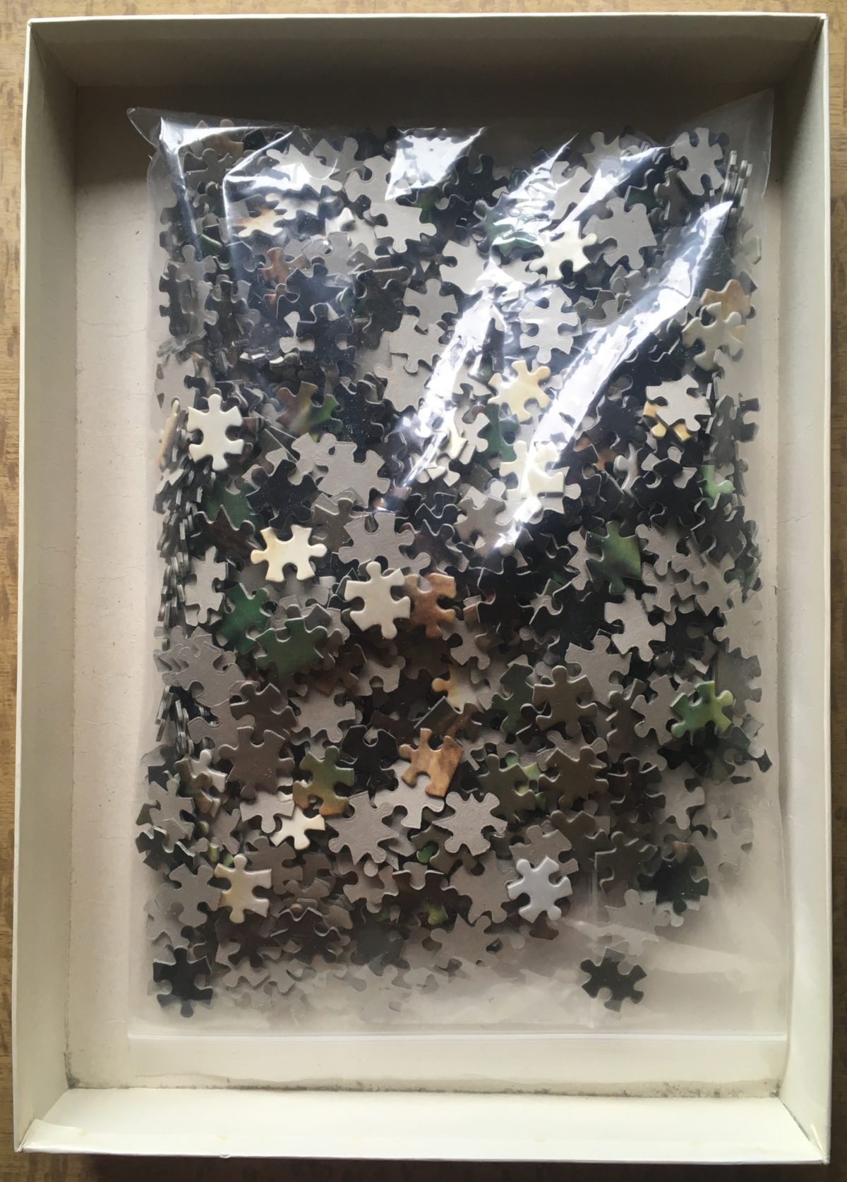 Image of the puzzle 1000, Clementoni, Giant Panda, Complete, Picture of the bag