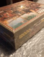 Image of the puzzle 12000, Ravensburger, The Temptation of Saint Anthony, by Hieronymus Bosch, Factory Sealed, Picture of the box