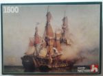 Image of the puzzle 1500, Nathan, The Kent captured by Surcouf, by Ambroise Louis Garneray, Sealed Bag, Picture of the box