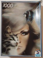 Image of the puzzle 1000, Schmidt, Cat's Eye, Genot, Sealed Bag, Picture of the box