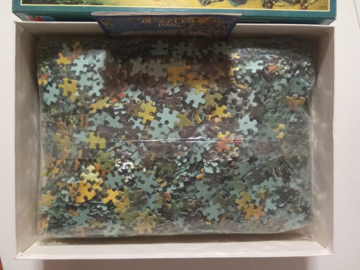 Image of the puzzle 3000, MB, Diana Leaving her Bath, François Boucher, Sealed Bag, Picture of the bag