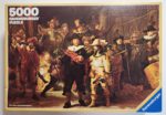 Image of the puzzle 5000, Ravensburger, The Night Watch, Rembrandt, Sealed Bag, Picture of the box