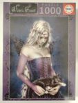 Image of the puzzle 1000, Educa, Angel of Death, by Victoria Francés, Factory Sealed, Picture of the Box