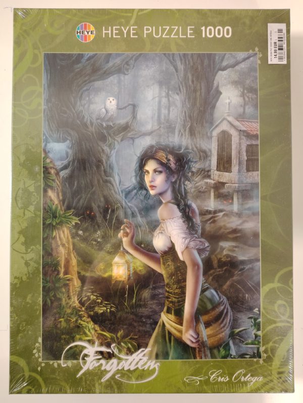 Image of the puzzle 1000, Heye, Crow, Cris Ortega, Sealed Bag, Picture of the box