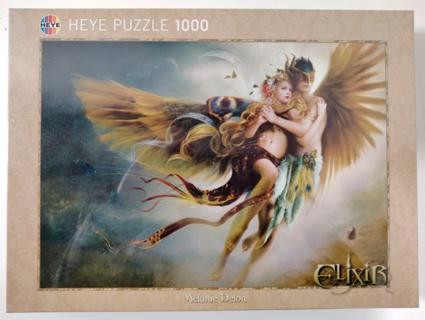 Image of the puzzle 1000, Heye, Flight, Mélanie Delon, Factory Sealed, Picture of the box