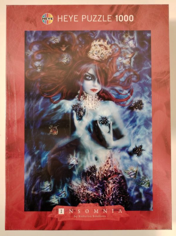 Image of the puzzle 1000, Heye, Mermaid, Katarina Sokolova, Factory Sealed, Picture of the box