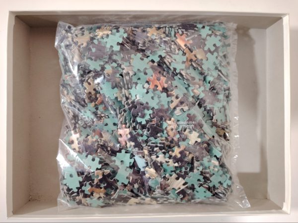 Image of the puzzle 1500, Ravensburger, Spring, Botticelli, Sealed Bag, Picture of the bag