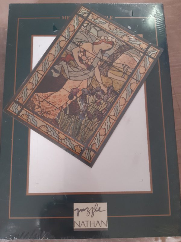 Image of the puzzle 1000, Nathan, The Spring, Eugène Grasset, Factory Sealed, Picture of the box