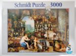 Image of the puzzle 3000, Schmidt, Allegory of Sight, Brueghel & Rubens, Factory Sealed, PIcture of the box