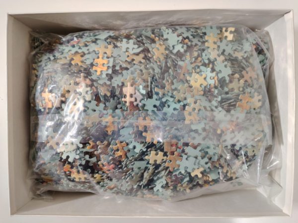 Image of the puzzle 4000, MB, Venice, Canaletto, Sealed Bag, Picture of the bag
