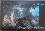 Image of the puzzle 1000, Puzzelman, The Garden of Eden with the Fall of Man, by Brueghel and Rubens, Factory Sealed, Picture of the box