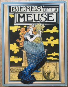 Image of the puzzle 1000, MB, Bières de la Meuse, by Marc-Auguste Bastard, Complete, Picture of the box