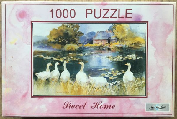 Image of the puzzle 1000, PTZ, Sweet Home, by Dawna Barton, Complete, Picture of the box