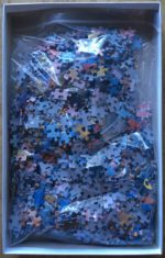 Image of the puzzle 1000, Grafika, Poster of the PLM Railway Company: Paris - Genève, 1895, by François Hugo d'Alési, Complete, Picture of the bag