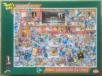 Image of the puzzle 1000, Goliath, That's Life, Leonardo da Vinci, by Raymond Nicholson, Complete, Picture of the box