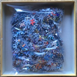 Image of the puzzle 1000, Tailten Games, Nuada the High King, by Jim Fitzpatrick, Complete, Picture of the bag