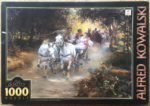 Image of the puzzle 1000, D-Toys, Country Wedding, by Alfred Wierusz-Kowalski, Complete, Picture of the box