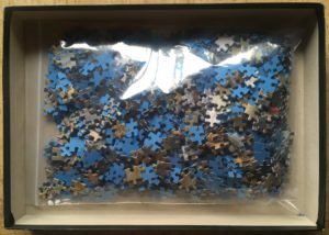 Image of the puzzle 1000, D-Toys, Country Wedding, by Alfred Wierusz-Kowalski, Complete, Picture of the bag