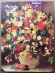 Image of the puzzle 1500, Pelikan, Enchanting Flowers, Complete, Picture of the box