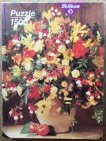 Image of the puzzle 1500, Pelikan, Enchanting Flowers, Complete, Picture of the box