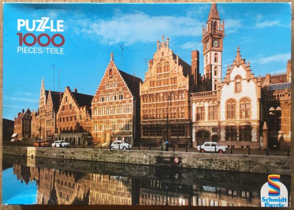 Image of the puzzle 1000, Schmidt, Gent, Complete, Picture of the box