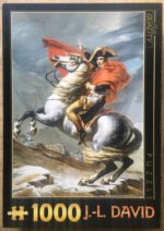 Image of the puzzle 1000, D-Toys, Napoleon Crossing the Alps, by Jacques-Louis David, Sealed Bag, Picture of the box