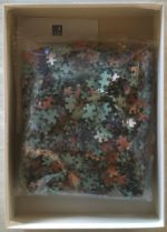 Image of the puzzle 1000, Nathan, A Cat and a Painting, Sealed Bag, Picture of the bag