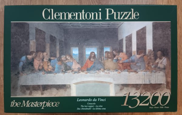 Image of the puzzle 13200, Clementoni, The Last Supper, Leonardo da Vinci, Sealed Bag, Picture of the box