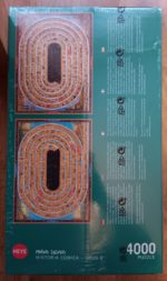 Image of the puzzle 4000, Heye, Historia Comica - Opus 2, by Degano, Factory Sealed, Picture of the Back of the Box