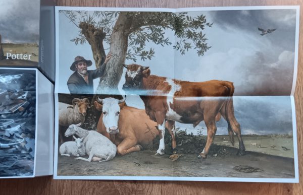 Image of the puzzle 1000, Puzzelman, The Bull, Potter, Sealed Bag, Picture of the poster