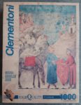Image of the puzzle Saint 1000, Clementoni, Saint Francis Giving His Mantle to a Poor Man, by Giotto, Factory Sealed, Picture of the box