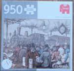 Image of the puzzle 950, Jumbo, The Station, Anton Pieck, Factory Sealed, Picture of the box