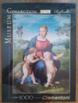 Image of the puzzle 1000, Clementoni, The Virgin of Goldfinch, Raphael, Factory Sealed, Picture of the box