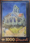 Image of the puzzle 1000, D-toys, The Church at Auvers, Vincent Van Gogh, Factory Sealed, Picture of the box