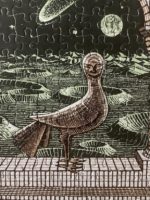 Image of the puzzle 1000, Selegiochi, Another World, Escher, Complete, Detail of the puzzle
