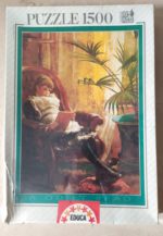 Image of the puzzle 1500, Educa, A Quiet Read, Glendening, Factory Sealed, Picture of the box