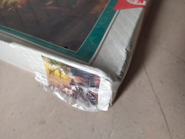 Image of the puzzle 1500, Educa, A Quiet Read, Glendening, Factory Sealed, Picture of the corner