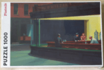 Image of the puzzle 1000, Piatnik, Nighthawks, Edward Hopper, Factory Sealed, Picture of the box