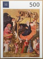 Image of the puzzle 500, Lais, The Holy Family with Angels, by the Master of the Middle Rhine, Complete, Picture of the box